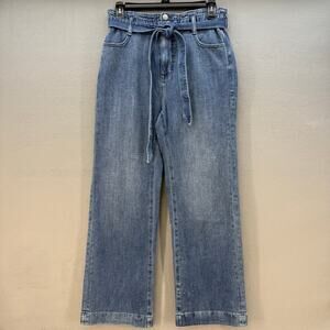 J. Crew Jeans Women's 27 (4) Blue Paper Bag Signature Stretch Preppy Classic